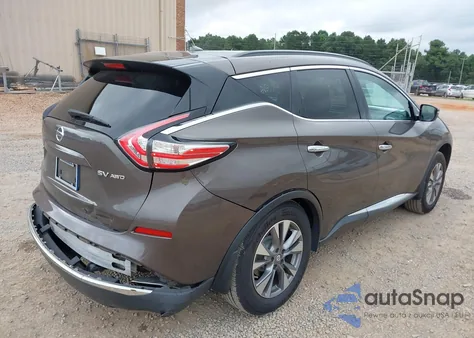 2015 Nissan Murano Sv from USA, damaged, VIN 5N1AZ2MH9FN262628